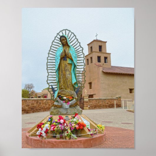 Our Lady of Guadalupe Shrine, Santa Fe, New Mexico Poster (Voorkant)