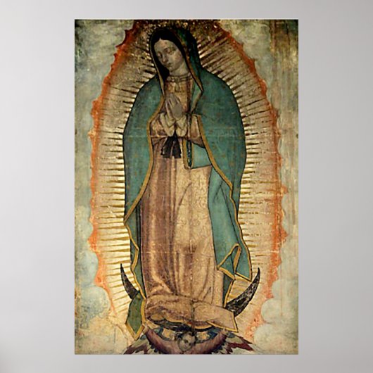 Our Lady of Guadalupe Tilma Replica Poster (Voorkant)