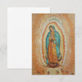Our Lady of Guadalupe Version Save The Date (Voorkant / Achterkant)