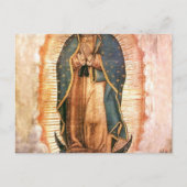 Our Lady Of Guadalupe Vintage Briefkaart (Voorkant)