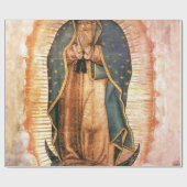Our Lady Of Guadalupe Vintage Cadeaupapier (Vlak)