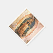 Our Lady Of Guadalupe Vintage Servet (Hoek)