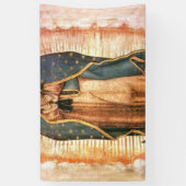 Our Lady Of Guadalupe Vintage Spandoek (Verticaal)