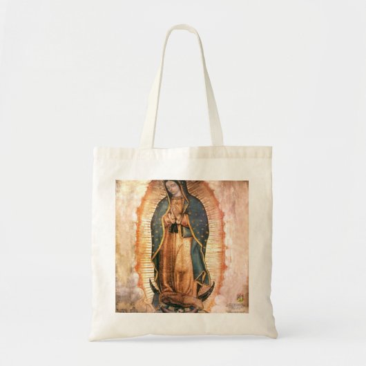 Our Lady Of Guadalupe Vintage Tote Bag (Voorkant)