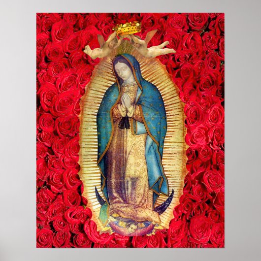 Our Lady of Guadalupe Virgen de Guadalupe # 103 Poster (Voorkant)