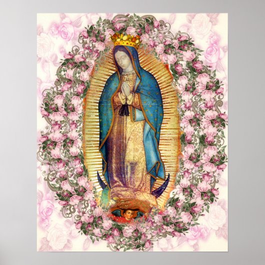 Our Lady of Guadalupe Virgin Mary 203 Poster (Voorkant)