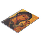 Our Lady of Kazan Orthodox Icon Notitieboek (Linkerzijde)