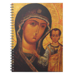 Our Lady of Kazan Orthodox Icon Notitieboek