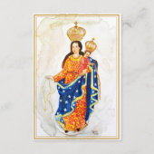 Our Lady of Las Lajas Prayer/Holy Card Informatiekaartje (Voorkant)