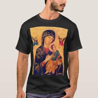 Our Lady of Perpetual Help Byzantine icon T-shirt