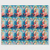 Our Lady of Perpetual Help Catholic Cadeaupapier (Vlak)