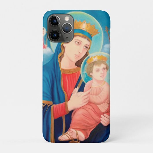 Our Lady of Perpetual Help Catholic Case-Mate iPhone Case (Achterkant)