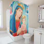 Our Lady of Perpetual Help Catholic Douchegordijn (In situ)