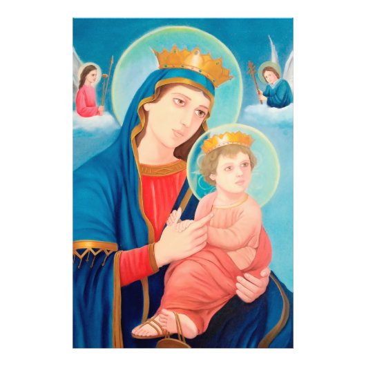 Our Lady of Perpetual Help Catholic Foto Afdruk (Voorkant)
