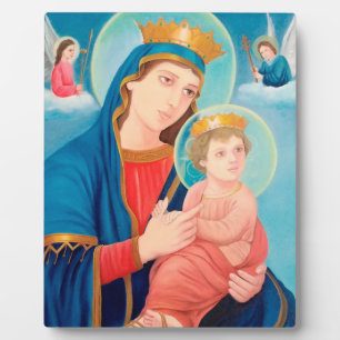 Our Lady of Perpetual Help Catholic Fotoplaat