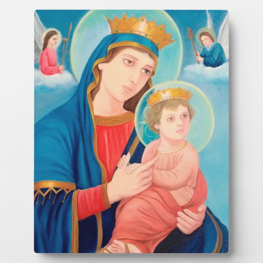 Our Lady of Perpetual Help Catholic Fotoplaat (Voorkant)