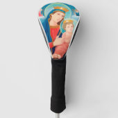 Our Lady of Perpetual Help Catholic Golfheadcover (Voorkant)