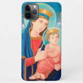 Our Lady of Perpetual Help Catholic iPhone Hoesje (Achterkant)
