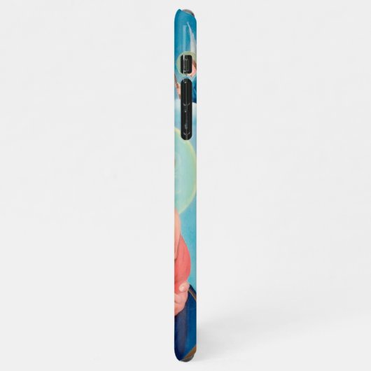 Our Lady of Perpetual Help Catholic iPhone Hoesje (Linkerkant)