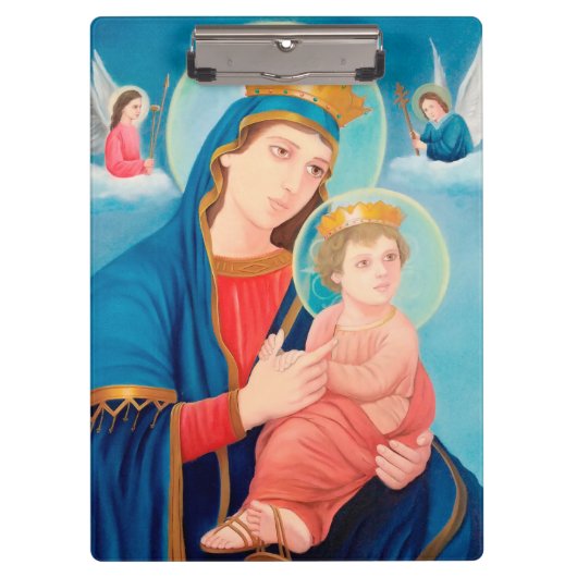 Our Lady of Perpetual Help Catholic Klembord (Voorkant)