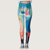 Our Lady of Perpetual Help Catholic Leggings (Voorkant)