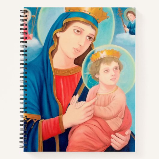Our Lady of Perpetual Help Catholic Notitieboek (Voorkant)