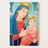 Our Lady of Perpetual Help Catholic Planner (Achterkant)