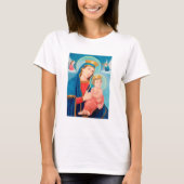 Our Lady of Perpetual Help Catholic T-shirt (Voorkant)