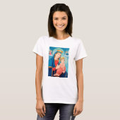 Our Lady of Perpetual Help Catholic T-shirt (Voorkant volledig)