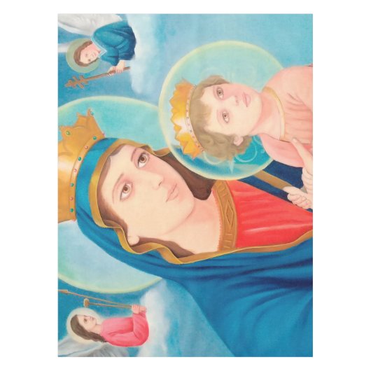 Our Lady of Perpetual Help Catholic Tafelkleed (Voorkant)