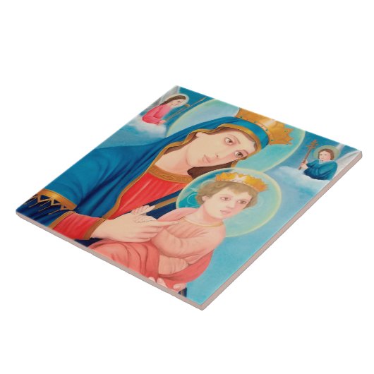 Our Lady of Perpetual Help Catholic Tegeltje (Zijkant)