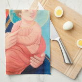 Our Lady of Perpetual Help Catholic Theedoek (Quarter Fold)