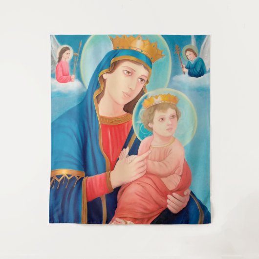 Our Lady of Perpetual Help Catholic Wandkleed (Voorkant)