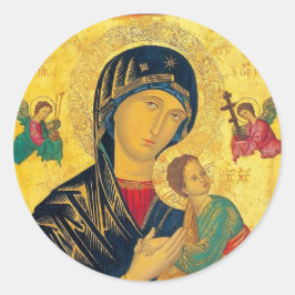 Our Lady of Perpetual Help Stickers 