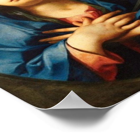 Our Lady Of Sorrows Portrait Poster (Hoek)