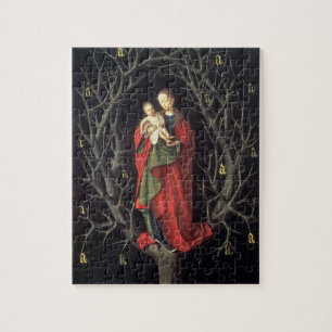 Our Lady of the Dry Tree c.1450 (olie op het panee Legpuzzel