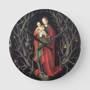 Our Lady of the Dry Tree c.1450 (olie op het panee Ronde Klok