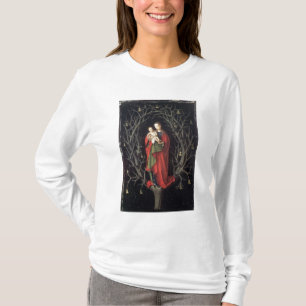 Our Lady of the Dry Tree c.1450 (olie op het panee T-shirt