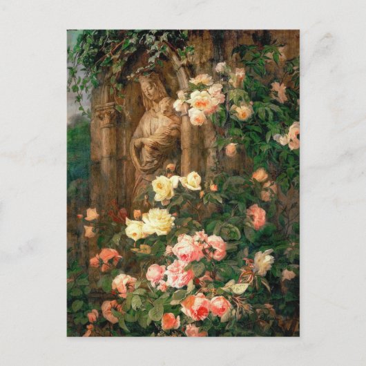 Our Lady of the Roses - Madonna with child Briefkaart (Voorkant)