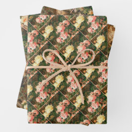 Our Lady of the Roses - Madonna with child Inpakpapier Vel