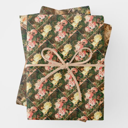 Our Lady of the Roses - Madonna with child Inpakpapier Vel (In situ)