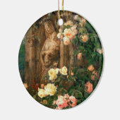 Our Lady of the Roses - Madonna with child Keramisch Ornament (Links)