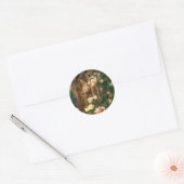 Our Lady of the Roses - Madonna with child Ronde Sticker (Envelop)