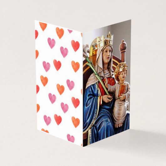 Our Lady of Walsingham Prayer Card Kaart (Buitenkant)