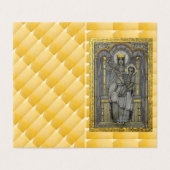 OUR LADY OF WALSINGHAM Prayer Card Kaart (Buitenkant ongevouwen)