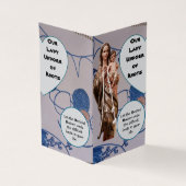 Our Lady Undoer of knots Prayer Card Kaart (Buitenkant)