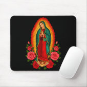 Our Lady Virgen De Guadalupe Saint Virgin Mary - C Muismat (Met muis)