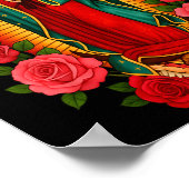 Our Lady Virgen De Guadalupe Saint Virgin Mary - C Poster (Hoek)