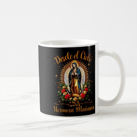 Our Lady Virgen De Guadalupe Saint Virgin Mary Nk  Koffiemok (Rechts)