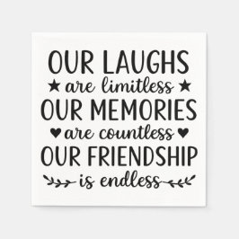 Our Laughs Are Limitless Friendship Quote Servet